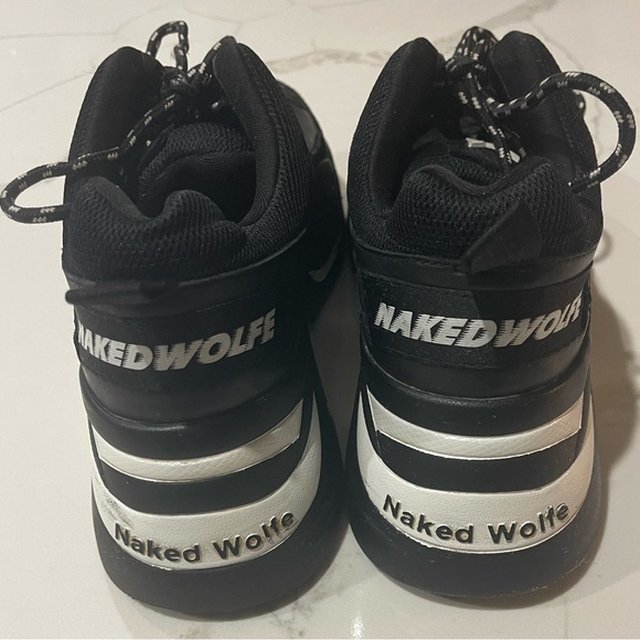 EUC Naked WolfeTrack Double Chunky Platform Sneaker - 9 - Picture 5 of 8